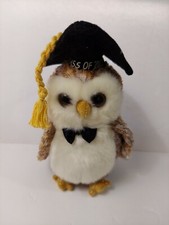 Ty Beanie Babies Smarter Owl 2002 Graduation