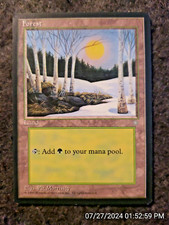 Forest (A) Ice Age NM Basic Land MAGIC THE GATHERING MTG CARD (IAFOREST-A)