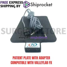 Patient Plate with adapter cable Compatible with Valleylab FREE SHIPPING dhl