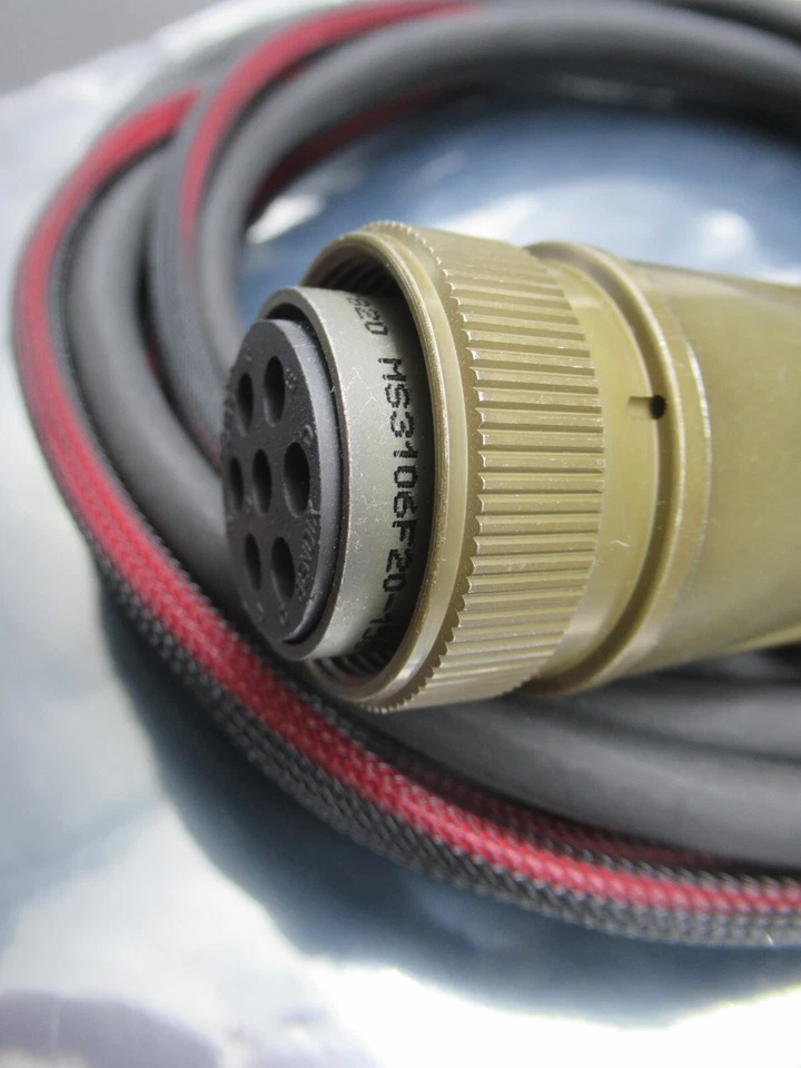 ITT Canon Amphenol Industrial MS3106F20-15S Connector w TM-3148-250 Harness Assy - Image 4 of 4