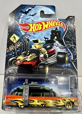 2014 HOT WHEELS HAPPY HALLOWEEN GHOSTBUSTERS ECTO-1. RARE US