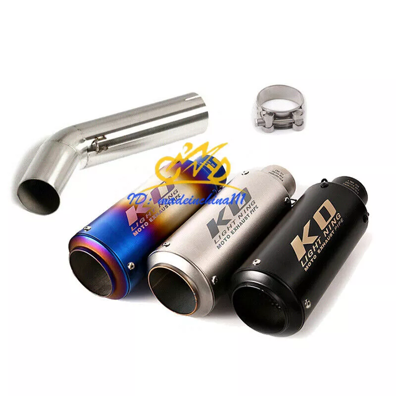 For Suzuki GSXR 600 750 K6 K7 Exhaust Mid Connect Link Pipe Slip