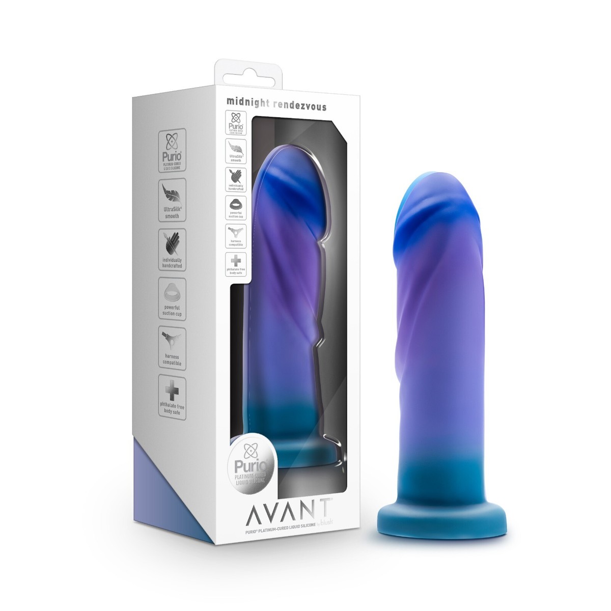 Blush Avant Midnight Rendezvous 7.5 Inch Artisan G-Spot Dildo Sex Toy For Adults | eBay Blush Avant Midnight Rendezvous 7.5 Inch Artisan G-Spot Dildo Sex Toy For Adults | eBay