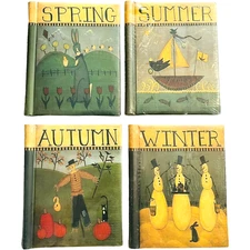Special Moments Photo Album Set - Spring, Summer, Autumn, Winter - LOT of 4
