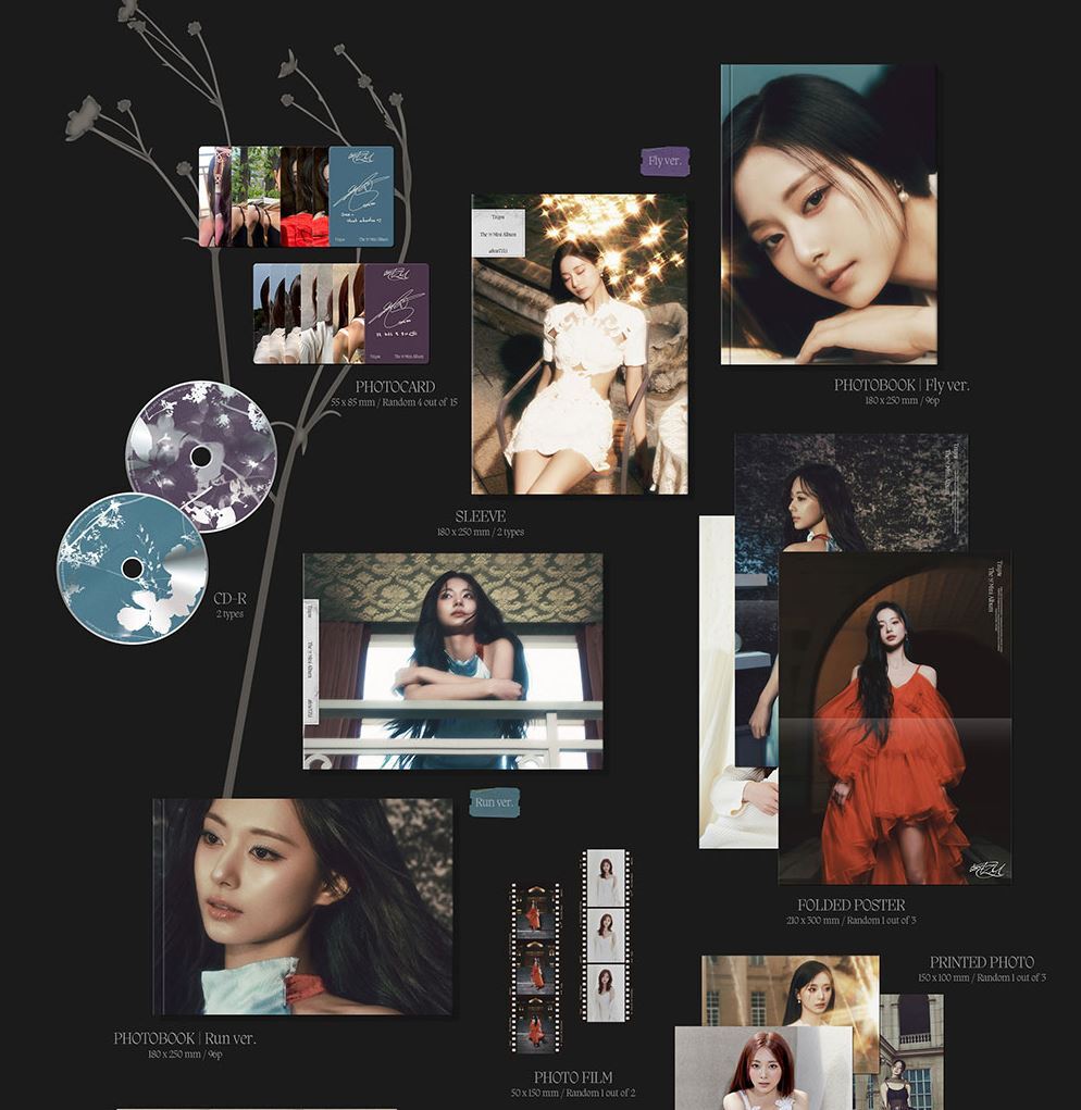 直筆サイン】 TZUYU 1st mini album abouTZU