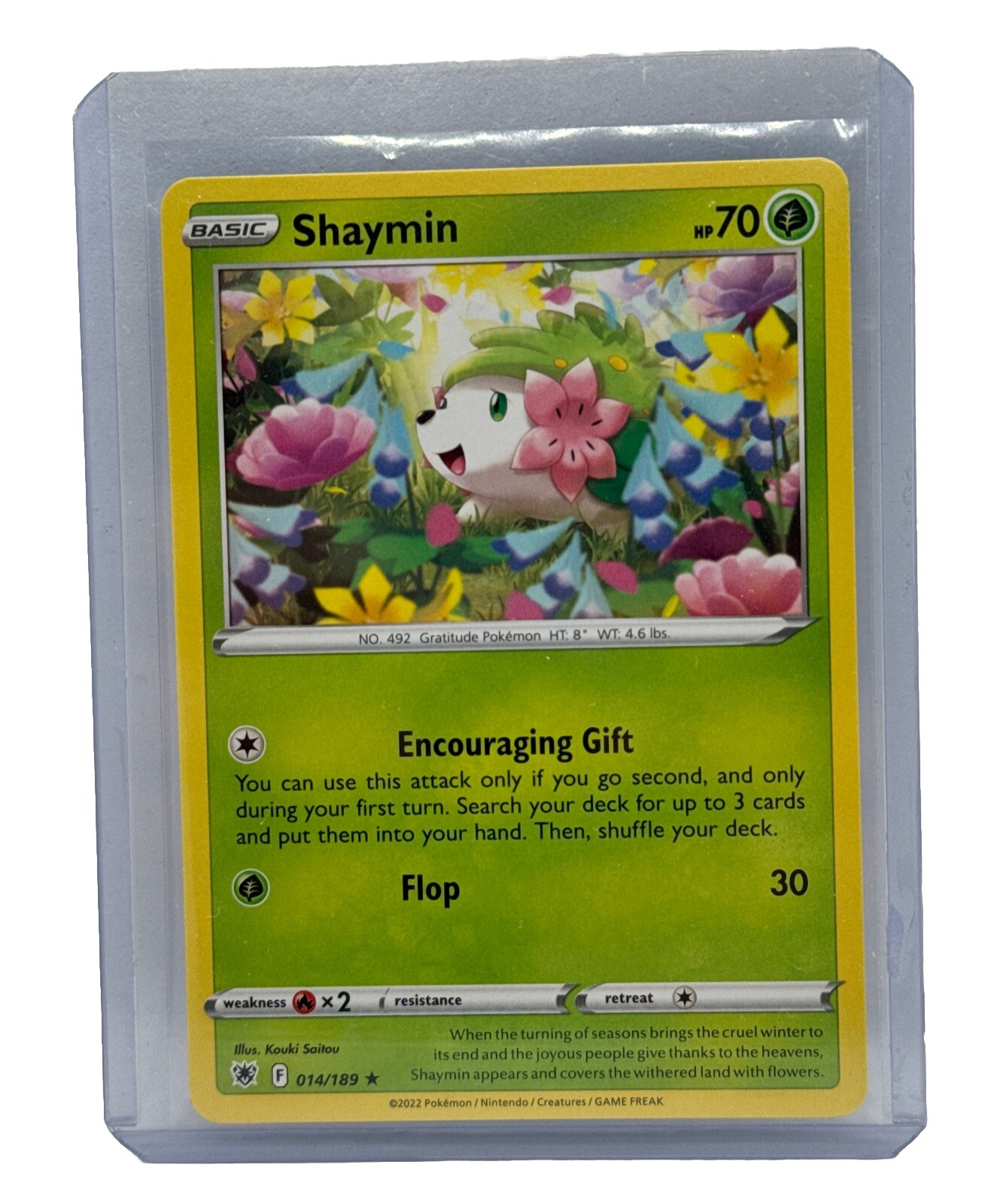 Shaymin #14 Pokemon Astral Radiance