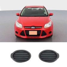 Front Fog Light Lamp For Ford Focus 2012-2014 Cover Trim Nonporous Primer Black