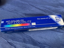 HIT COLORLITE Halogen Metalldampflampe blue RX7s 150W NEU und OVP