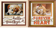 3D Pets Memorial Picture Frame