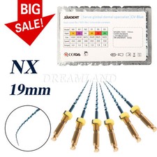 6pcs Dental Endo Files Canal Root Pre-shaper NiTi Rotary Engine Use USA NX