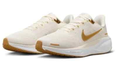 Air Zoom Pegasus 41 Women's Size 10 Phantom/Metallic Gold FD2723 005 Fast Ship