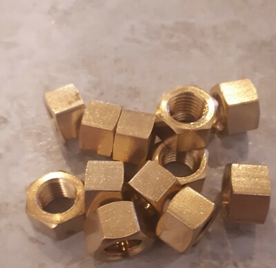  Messing Auspuff Krümmer Muttern Hochtemperatur 1/4'' 5/16'' 3/8'' UNF / UNC - Ausleger
