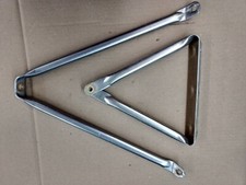 Ford Truck Pickup West Coast Stainless Steel Towing Mirror Oval Tube Bracket