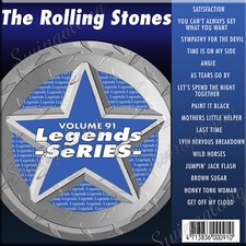 LEGENDS KARAOKE ROLLING STONES Vol-91 New in plastic 16 SONGS CD G