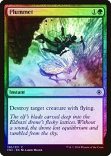 Plummet FOIL Conspiracy Take the Crown PLD Green Common MAGIC CARD ABUGames