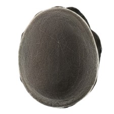 Toupee For Men All French Lace Human Hair Replecement System Hairpiece Black