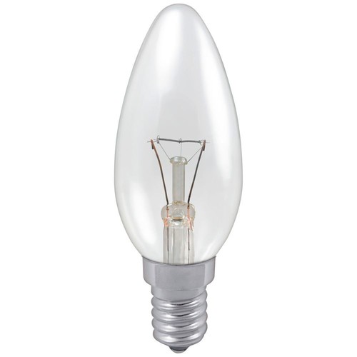 LEUCI 60W SES/E14 230V Dimmable Clear 35mm Candle - 第 1/1 張圖片