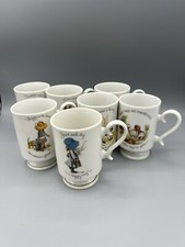 Holly Hobbie Mugs Set Of 7 All Different