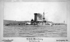 1/350 USS MONTEREY BM-6 (1908) COASTAL MONITOR IRON SHIPWRIGHTS #4-136
