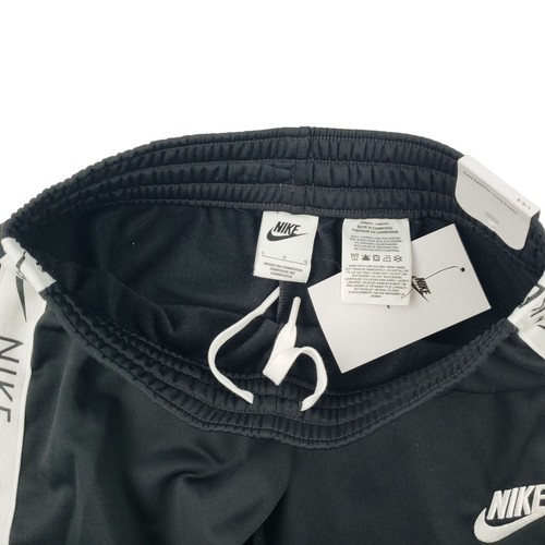 Nike Sportswear Black/White CU8374-010 Unisex Big Kids Large Track Pants NWT - Picture 3 of 10