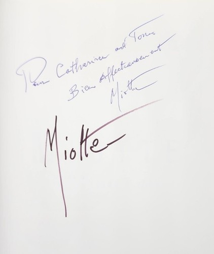 Works of Jean Miotte 1946 à 2006 • Signed & Inscribed by Miotte - Picture 2 of 6