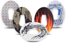 - Adhesive Patch for Dexcom G6 (5-Pack) - Made in the USA, Waterproof, Split Bac