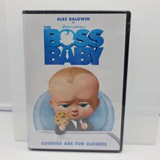 The Boss Baby DVD 2017 DreamWorks Animation Alec Baldwin Tom McGrath