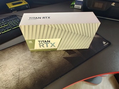 NVIDIA TITAN RTX 24GB GDDR6 - Sehr guter Zustand, teils in Schutzfolie,OVP&Kompl