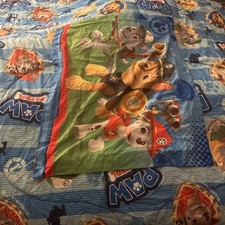 Paw Patrol Kids Twin Comforter Blanket Reversible and pillow sham