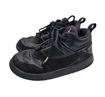 Nike Boys Size 12C Air Jordan Fadeaway Black Basketball Sneakers AO1331-003
