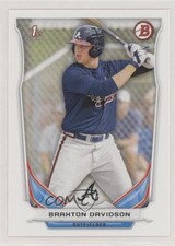 2014 Bowman Draft Braxton Davidson #DP28 1d0j