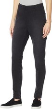 DG2 Diane Gilman Stretch Ultra Skinny Denim Jegging Basic Black PM NEW 1062 