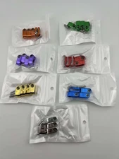 Chrome Speed Mini Helmet Mask Clips Riddell w/screws