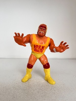 WWE HULK HOGAN HASBRO WRESTLING SPIELZEUG ACTIONFIGUR WWF SERIE 1 1990