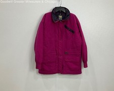 Women's Vintage Hot Music Magenta Ski Jacket Size XL