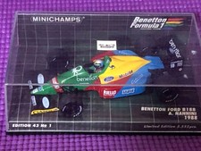 1/43 Benetton Ford B188 A. Nannini 1988 Minichamps