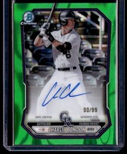 CHARLIE CONDON Bowman Chrome 2026 Green Lava Refractor /99 Auto