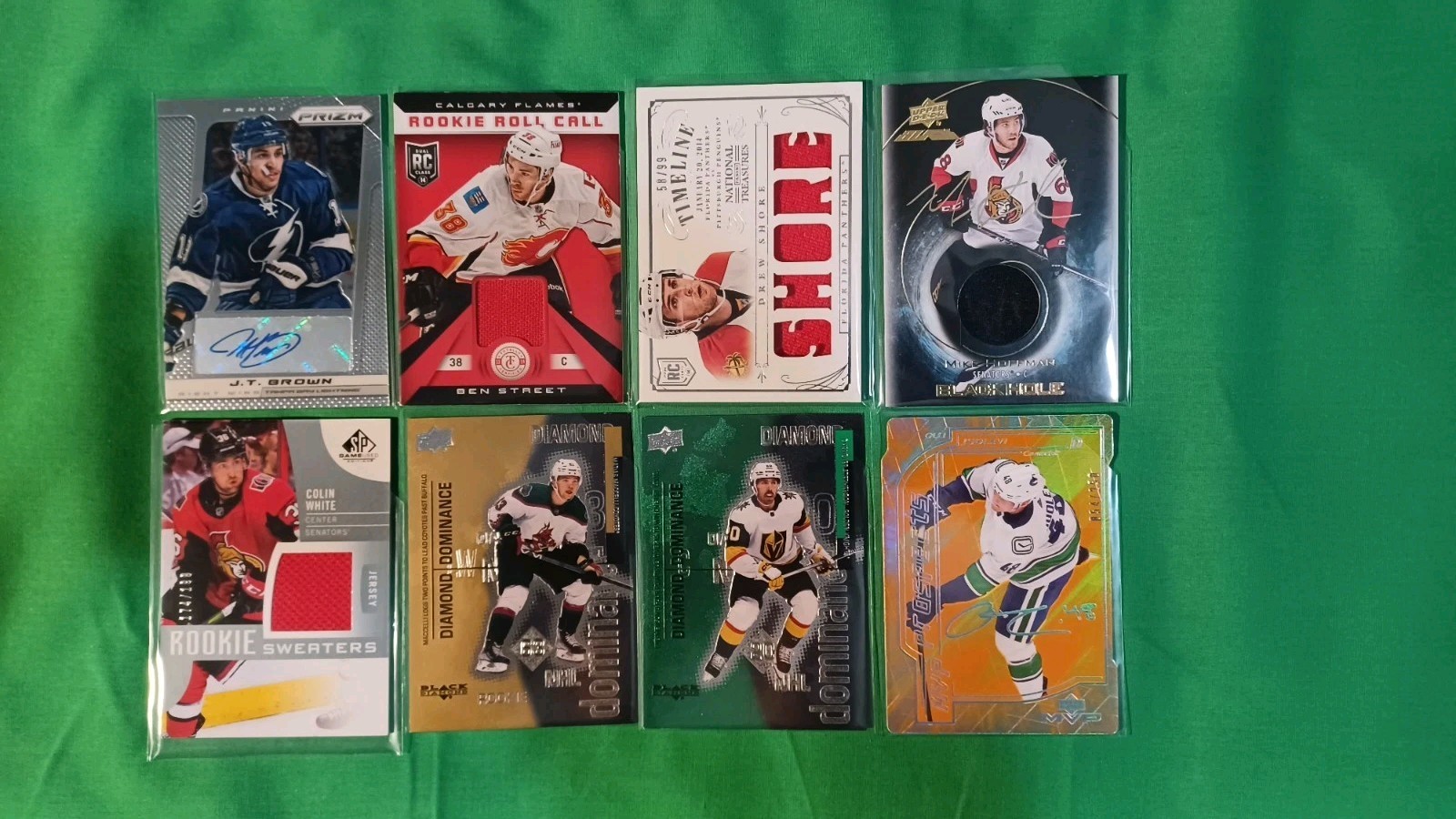 Hockey NHL Lot Of 163 Autos Game Used  Parallels Inserts Rookies SPs & HOFers