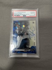 2020 Topps Chrome Sapphire Edition Rookie Autographs Dylan Cease #CSA-DC AU, RC