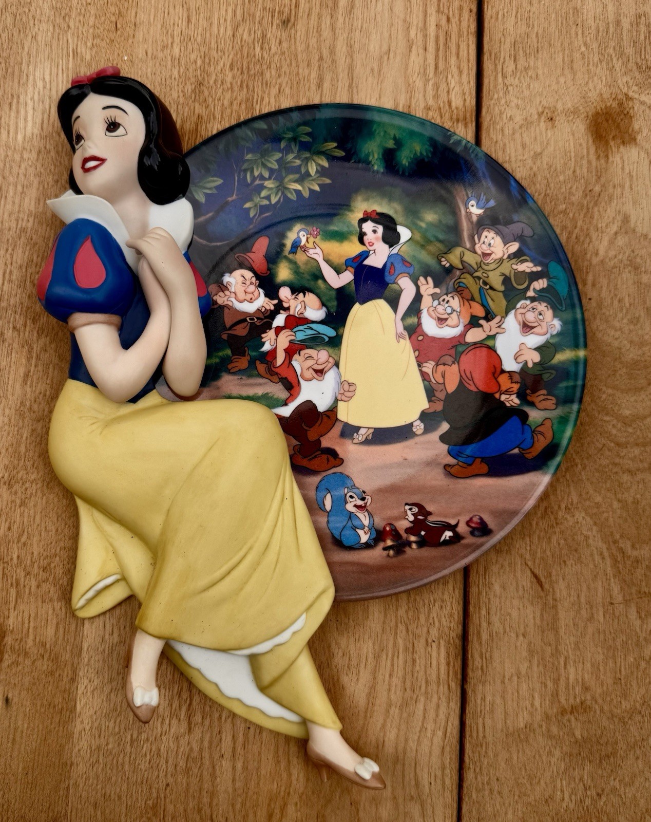Vintage Disney - Snow White “Someday My Prince Will Come” A0075 Bradford Ex.