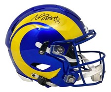 Davante Adams Signed Los Angeles Rams Full Size Authentic SpeedFlex Helmet BAS