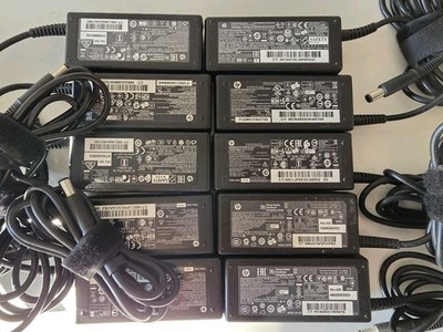 Lot of 10 HP 65W 19.5V 3.33A Laptop Power Supply Power Adapter 7.4mm Tip NO Cord