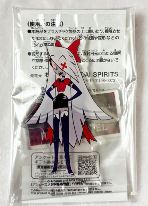 画材 Bandainamco BANDAI NAMCO Welcome to Hazbin Hotel Acrylic Plate with Stand