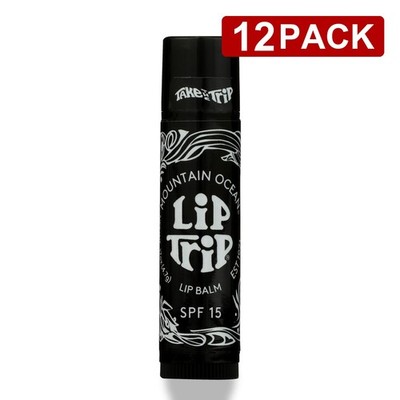 Mountain Ocean Lip Trip Spf 15 Balm 165 Oz 12 Pack