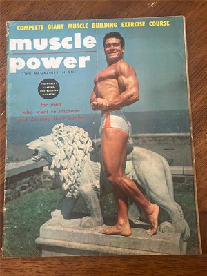 MUSCLE POWER bodybuilding fitness magazine JACK LALANNE 3-57