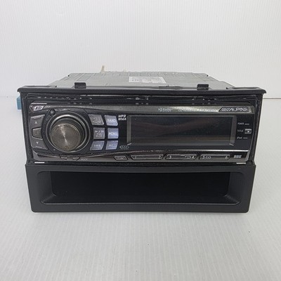 Alpine CDA-9856 CD Player In Dash Receiver and Plastic Housing - Untested