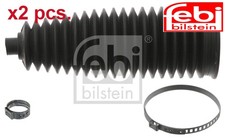 X2 PCS FRONT FITS BOTH SIDES BELLOWS KIT STEERING BOOT LEFT & RIGHT 34134 FEB