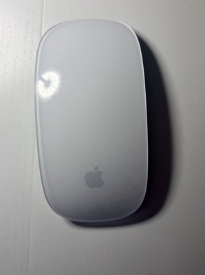 Apple Magic Mouse A1296 weiß/silber gebraucht mit Gebrauchsspuren