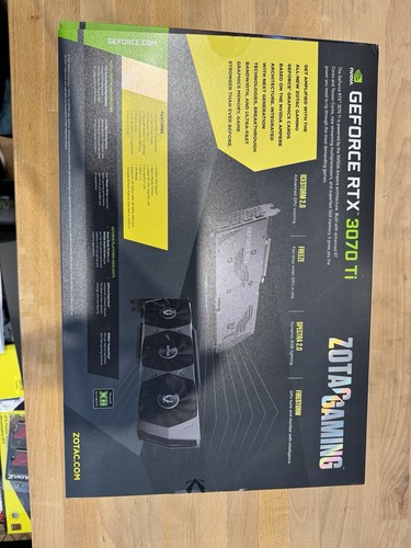 ZOTAC GAMING GeForce RTX 3070 Ti Trinity OC 8GB GDDR6X Graphics Card - Afbeelding 3 van 17