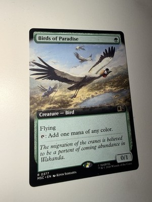 Paradiesvögel (Extended Art)   Marvel Super Heroes   Magic (mtg)